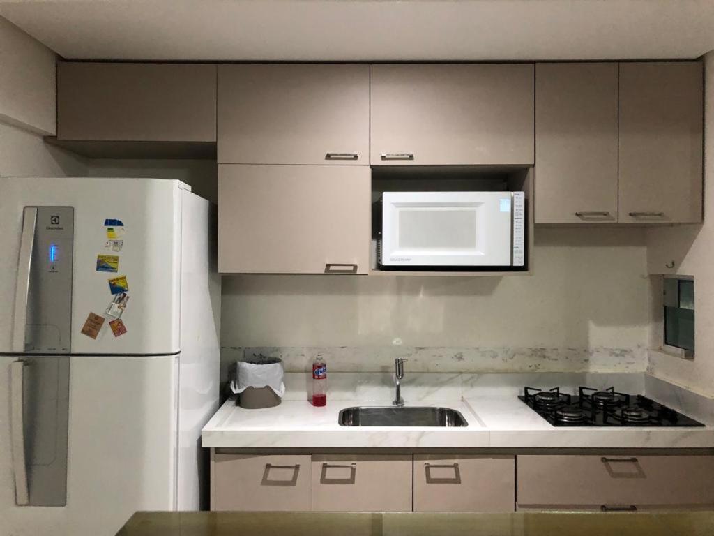 Excelente Flat 3 Quartos Pra 10 Pessoas No Ancorar Flat Resort Порту-де-Галиньяш Экстерьер фото